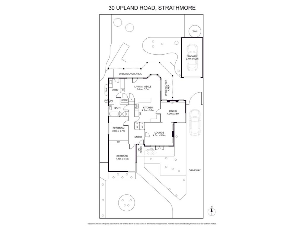30 Upland Road, Strathmore VIC 3041 floorplan