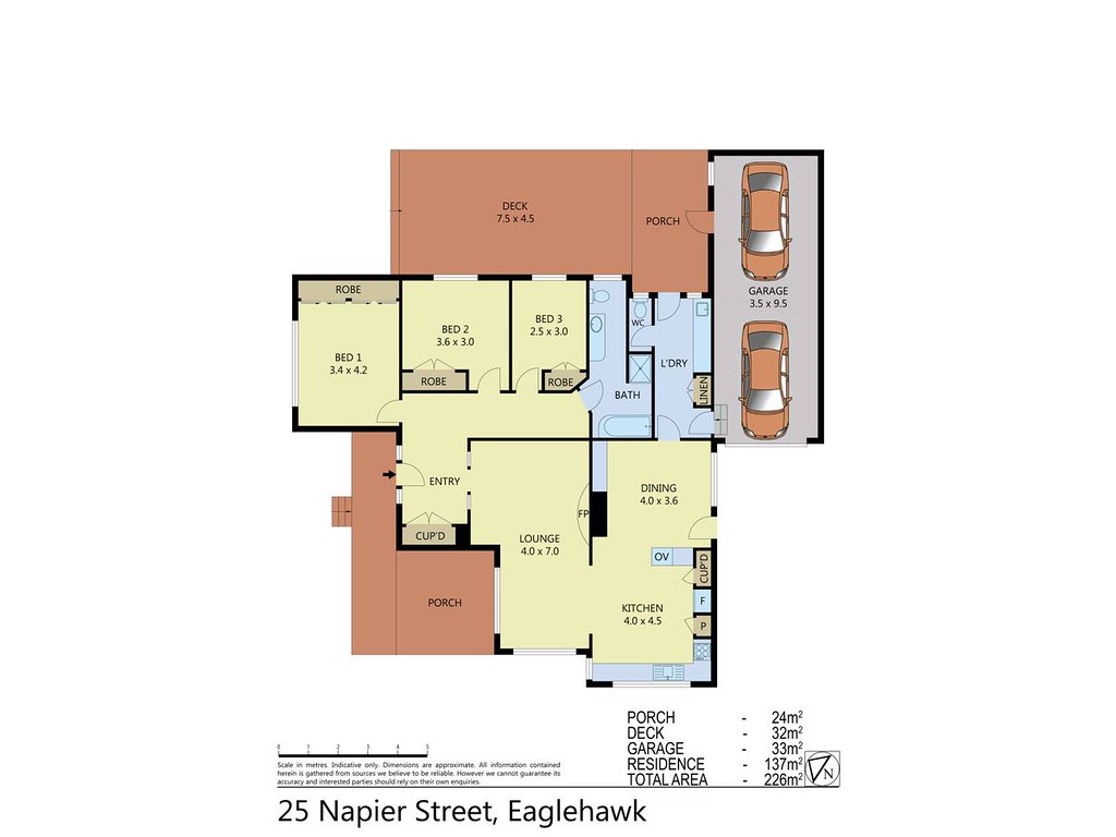 25 Napier Street, Eaglehawk VIC 3556 floorplan