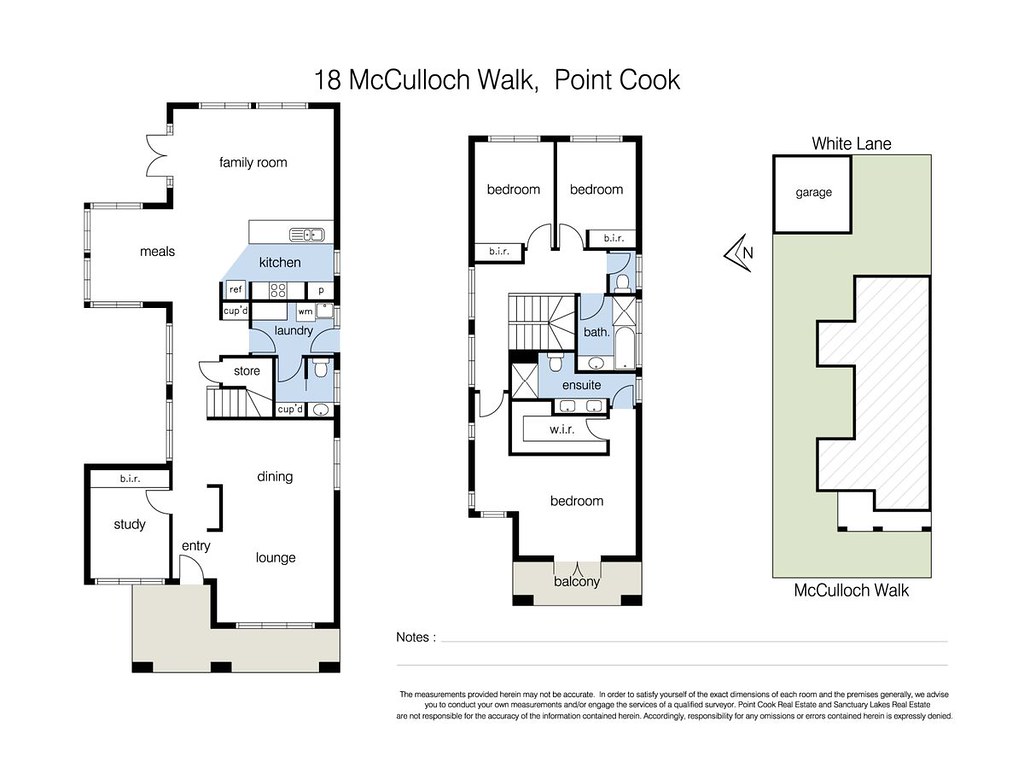 18 McCulloch Walk, Point Cook VIC 3030 floorplan