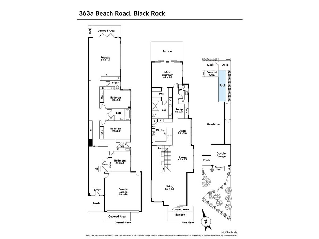 363a Beach Road, Black Rock VIC 3193 floorplan
