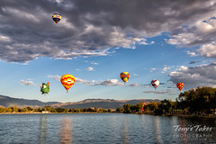 September 2, 2019 - Ballons take to the skies in Colorado Springs. (Tony's Takes)