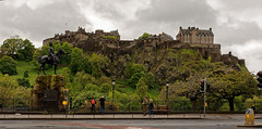 Edinburgh / Castle /  Royal Scots Greys Monument