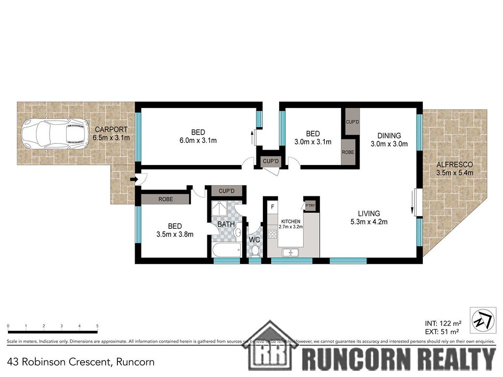 43 Robinson Crescent, Runcorn QLD 4113 floorplan