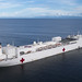USNS Comfort (T-AH 20) is anchored off the coast of La Brea, Trinidad and Tobago.