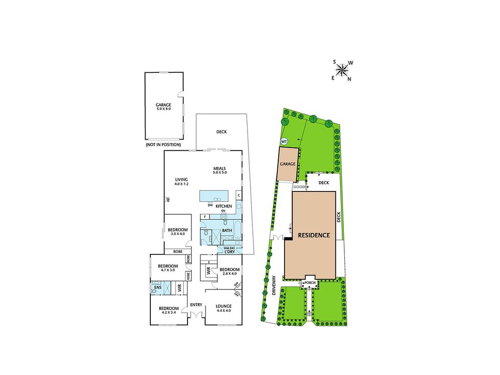 8 Winifred Crescent, Glen Iris VIC 3146 floorplan