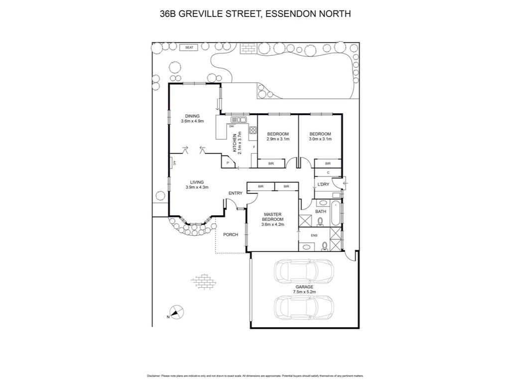 36B Greville Street, Essendon North VIC 3041 floorplan