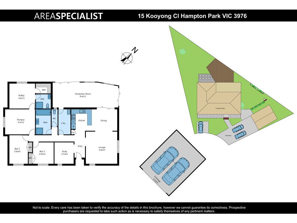 15 Kooyong Close, Hampton Park VIC 3976 floorplan