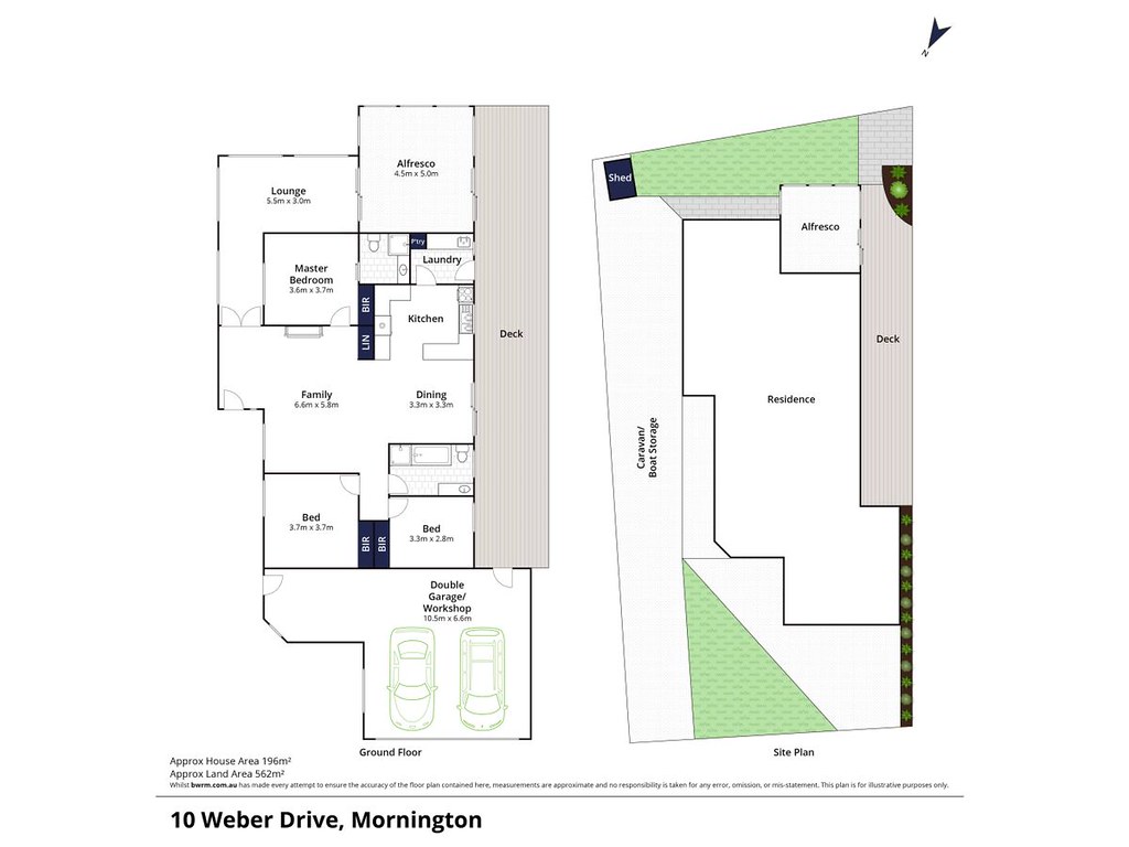 10 Weber Drive, Mornington VIC 3931 floorplan