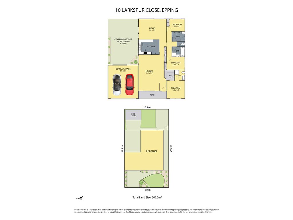 10 Larkspur Close, Epping VIC 3076 floorplan