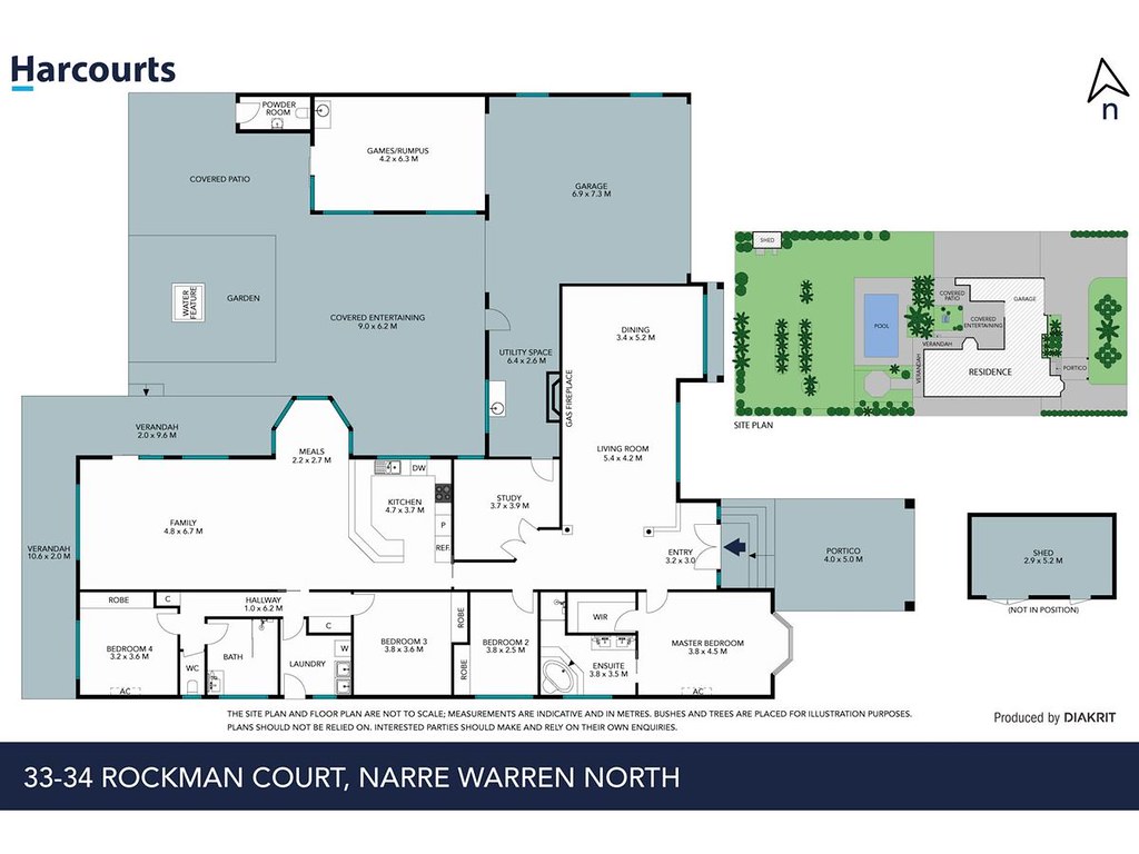 33-34 Rockman Court, Narre Warren North VIC 3804 floorplan