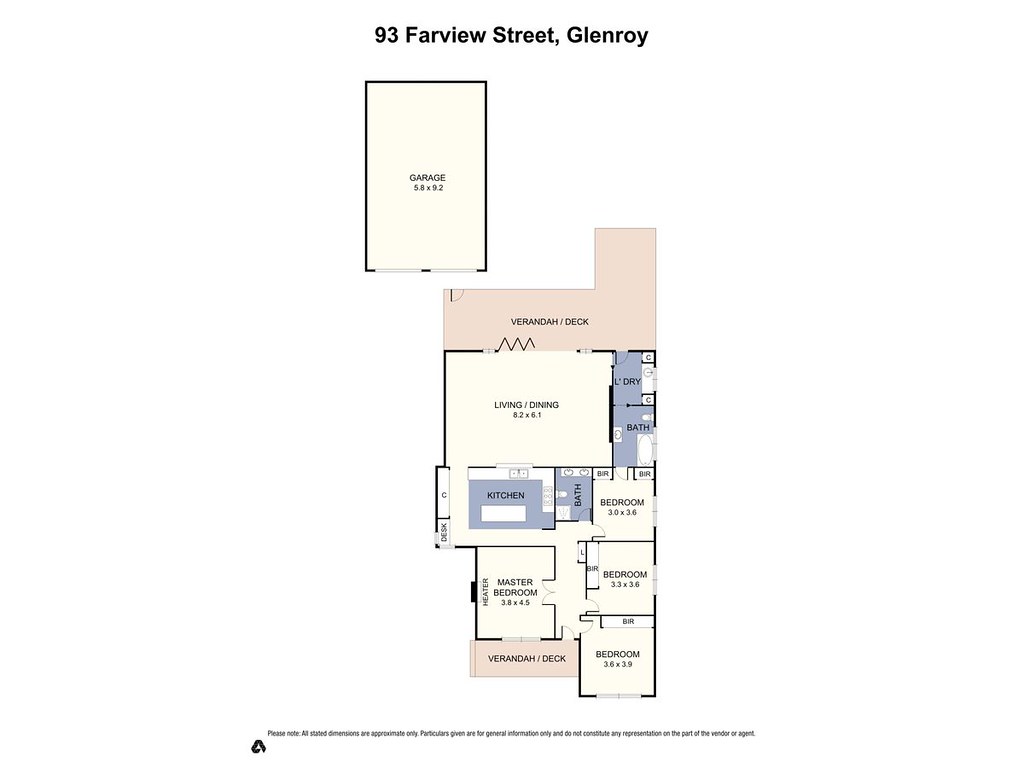 93 Farview Street, Glenroy VIC 3046 floorplan