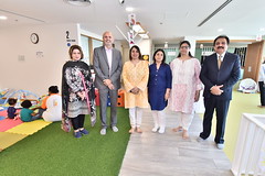 Mr. Mark Rakestraw, DHM British High Commission, Visit to Engro Head Office with Zarkhez Plant Manager Engro Fertilizers Limited Specialty Fertilizers Wajid Hussain Junejo