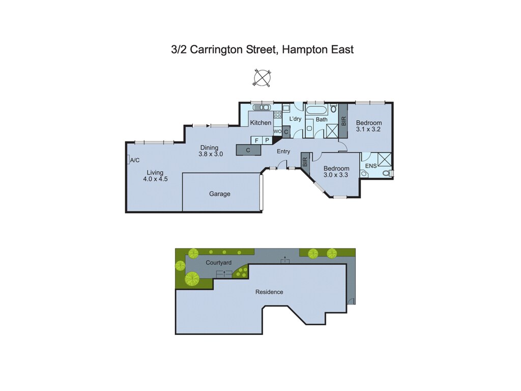 3/2 Carrington Street, Hampton East VIC 3188 floorplan
