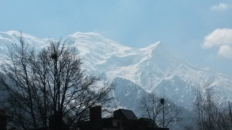 41 View of Mont Blanc from Chamonix