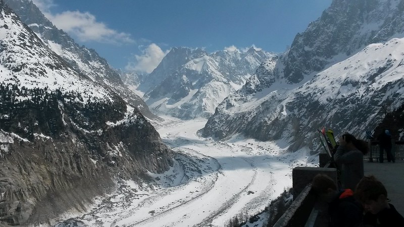 46 Views of Mer De Glace from top of railway