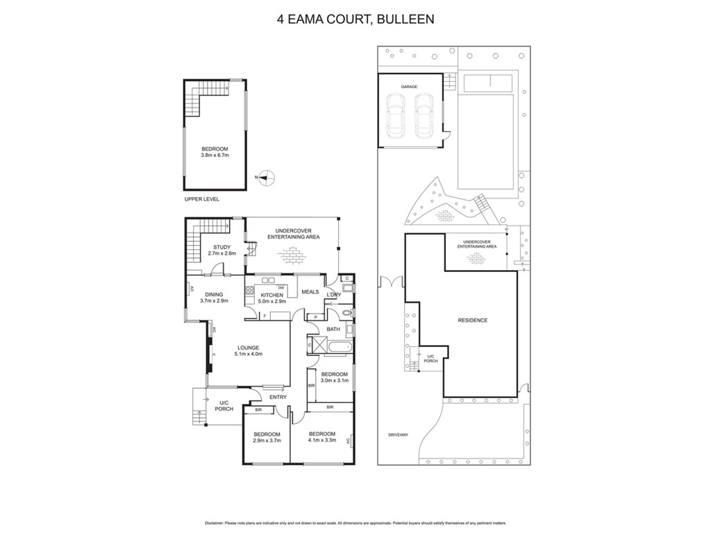 4 Eama Court, Bulleen VIC 3105 floorplan
