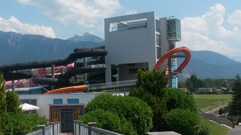 81 Water Park - the most scariest slide!!