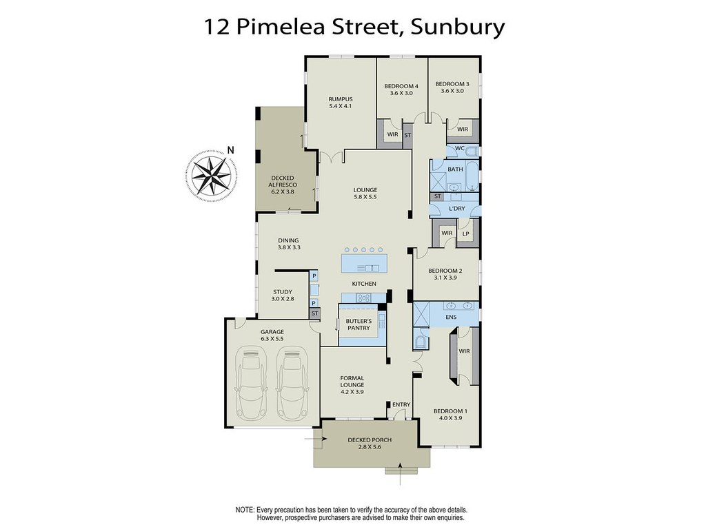 12 Pimelea Street, Sunbury VIC 3429 floorplan