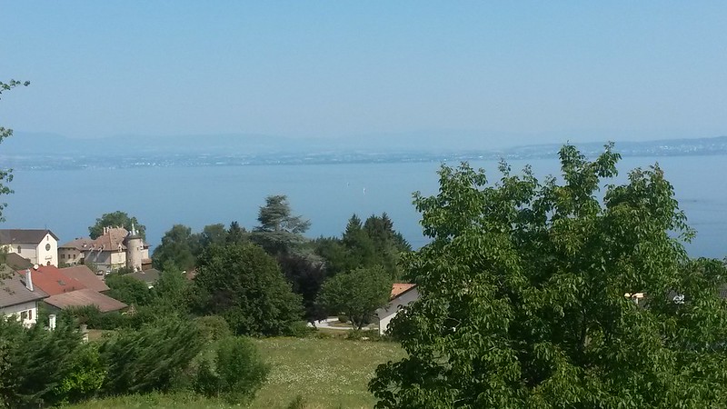 20 View from Funicular in Evian Les Bains