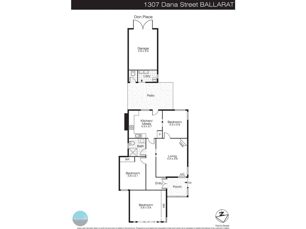 1307 Dana Street, Ballarat Central VIC 3350 floorplan