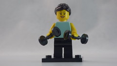 Brick Yourself Custom Lego Figure - Fitness Enthusiast