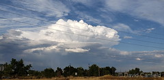 September 10, 2019 - Thunderstorms building. (David Canfield)