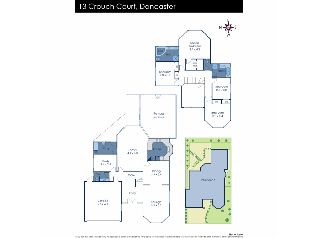 13 Crouch Court, Doncaster VIC 3108 floorplan