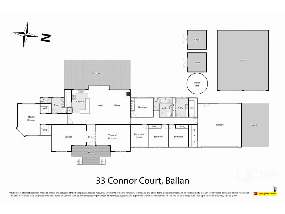 33 Connor Court, Ballan VIC 3342 floorplan