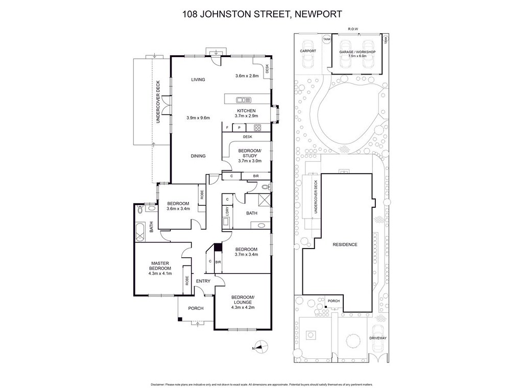108 Johnston Street, Newport VIC 3015 floorplan