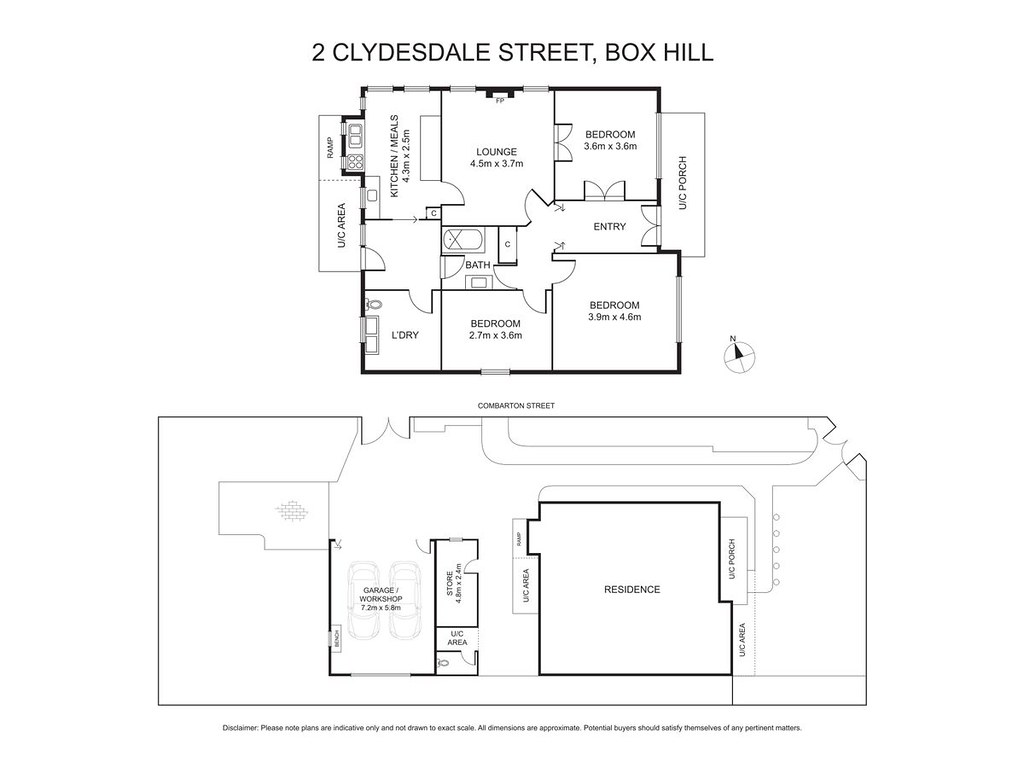 2 Clydesdale Street, Box Hill VIC 3128 floorplan