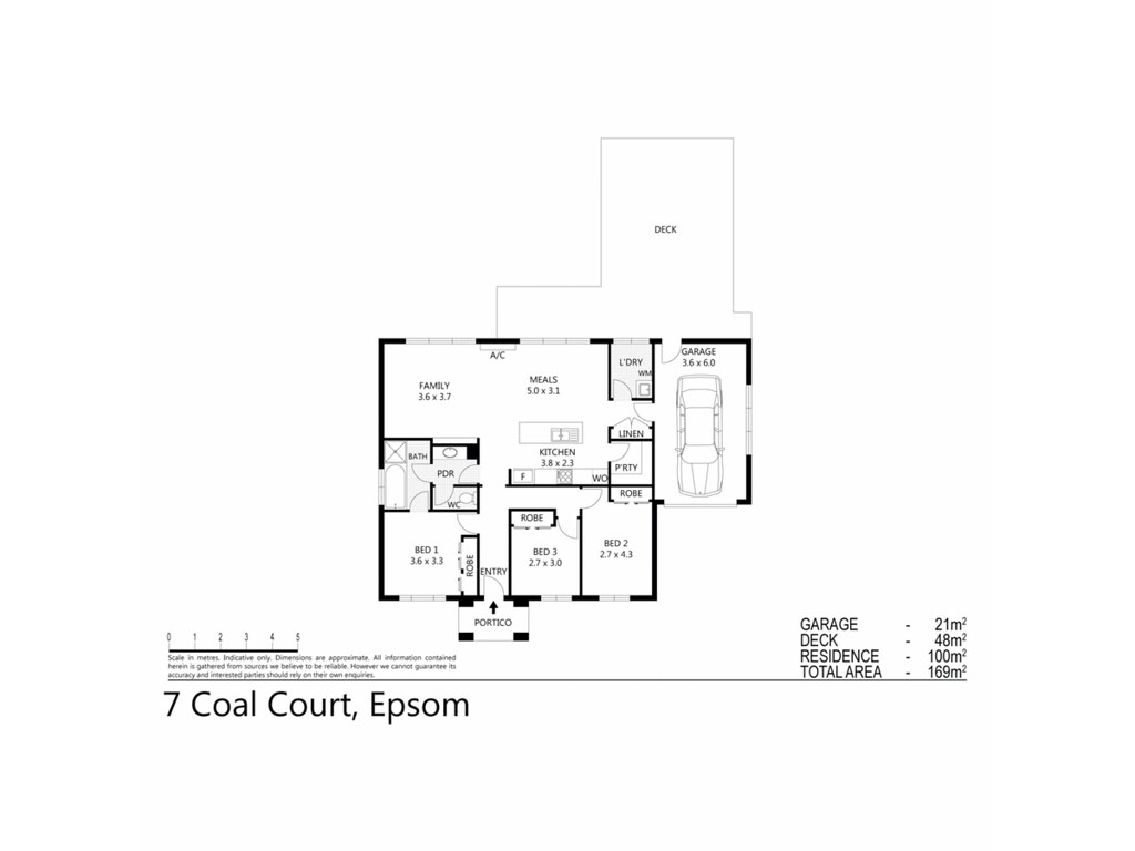 7 Coal Court, Epsom VIC 3551 floorplan