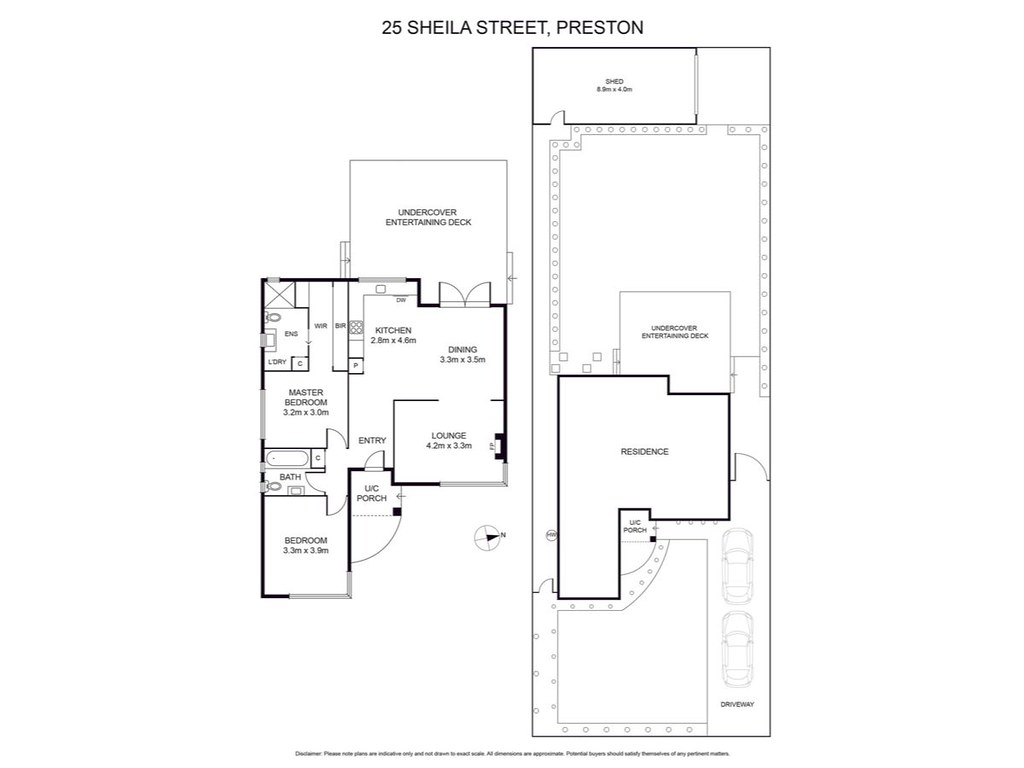 25 Sheila Street, Preston VIC 3072 floorplan