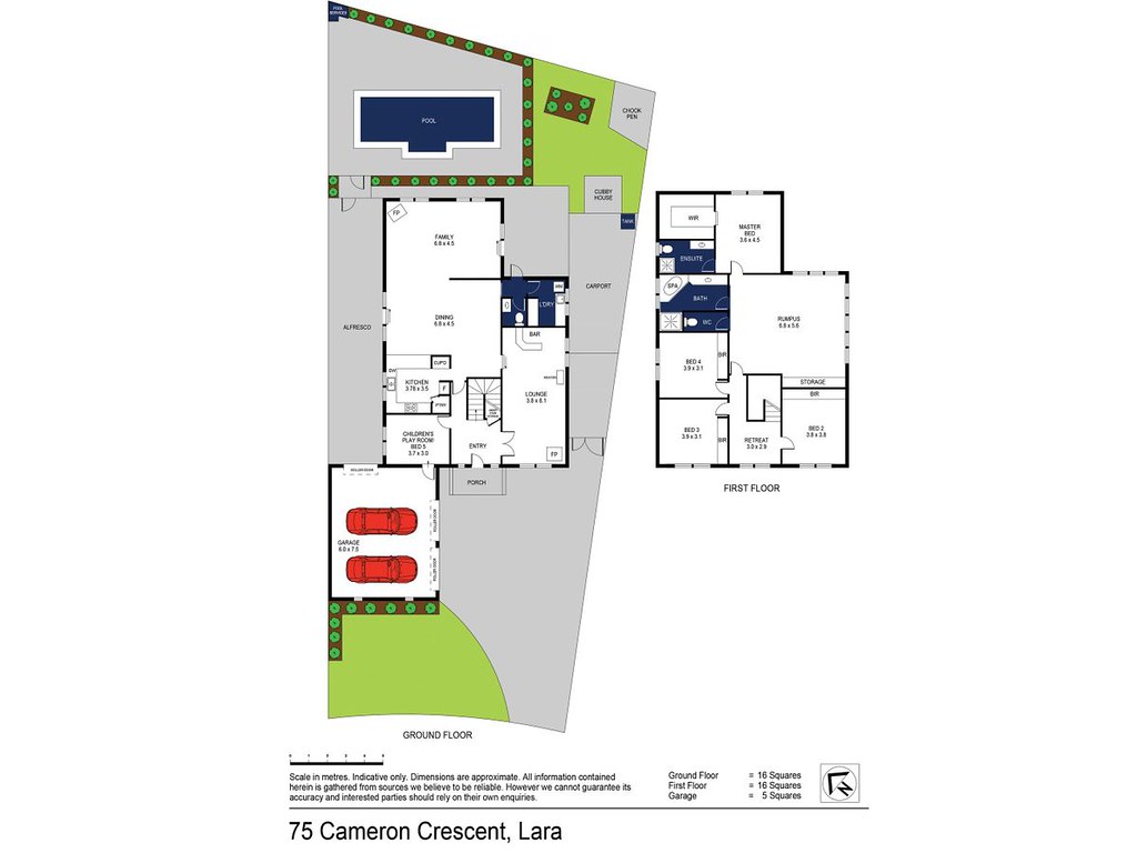 75 Cameron Crescent, Lara VIC 3212 floorplan