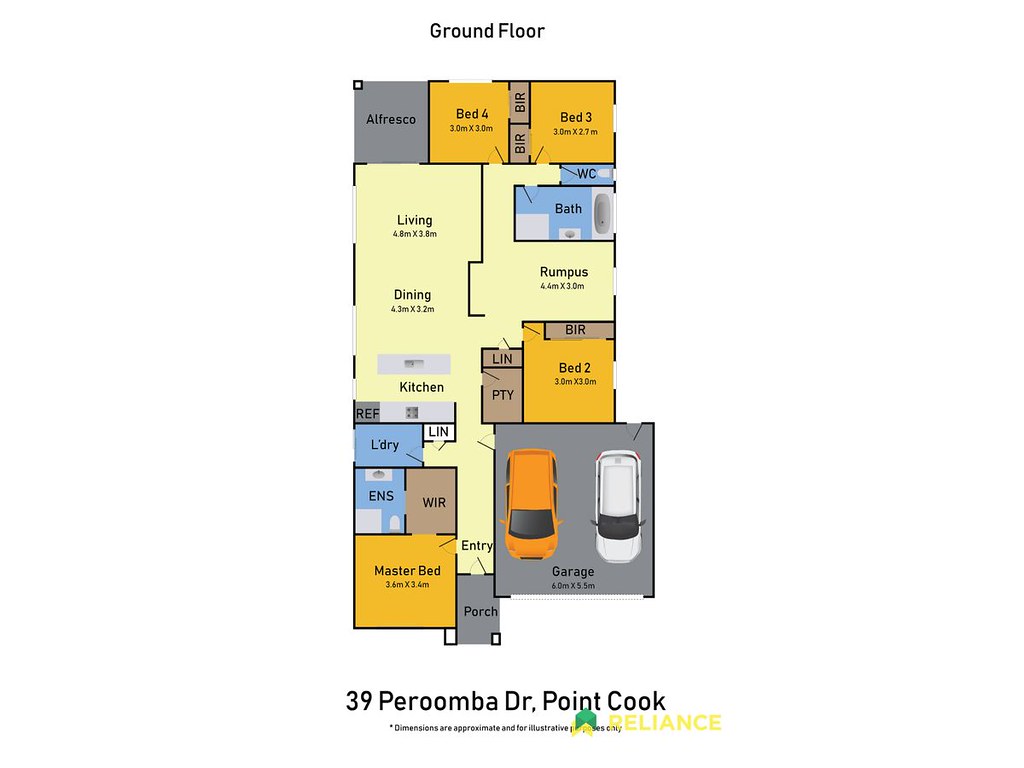 39 Peroomba Drive, Point Cook VIC 3030 floorplan