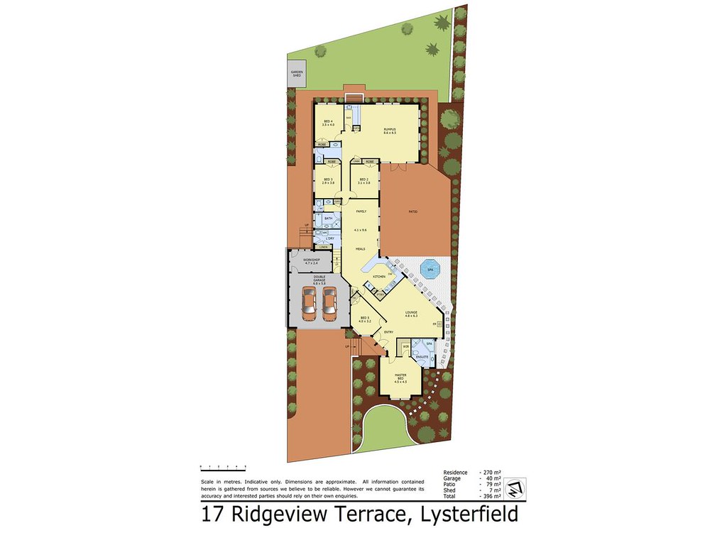 17 Ridgeview Terrace, Lysterfield VIC 3156 floorplan