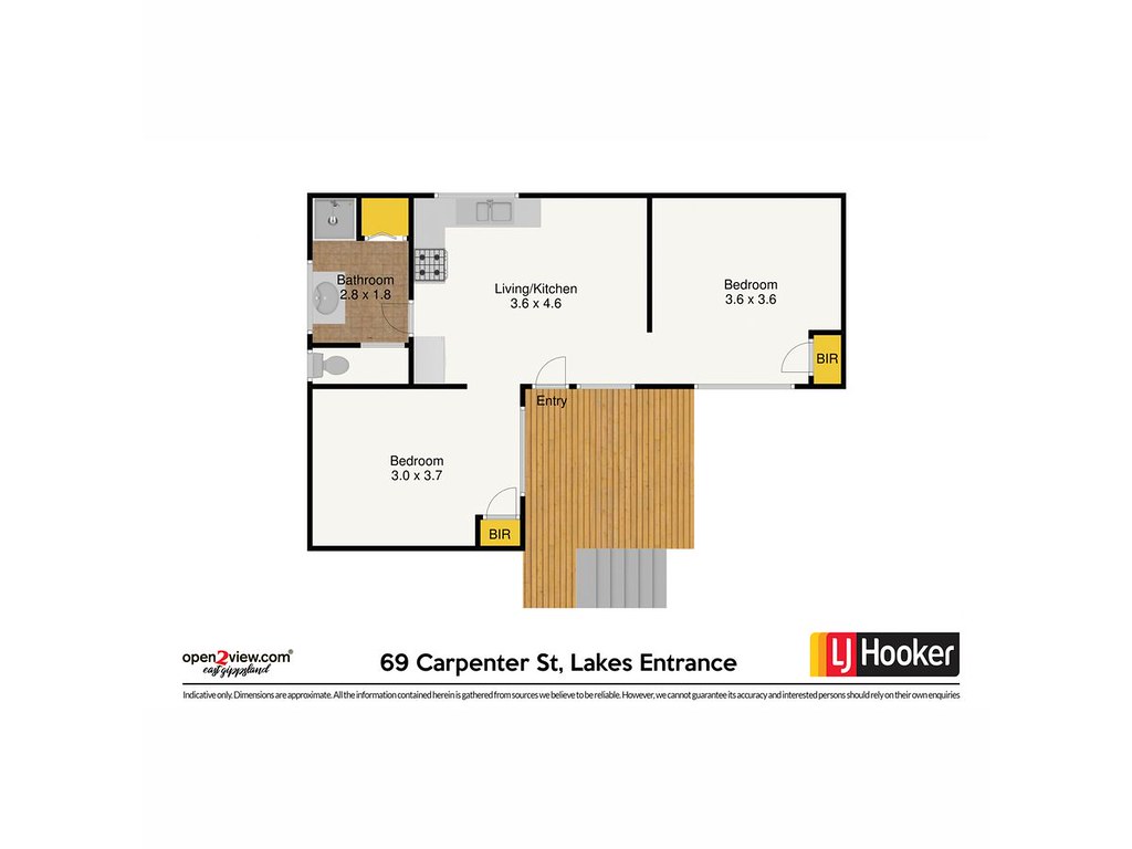 69B Carpenter Street, Lakes Entrance VIC 3909 floorplan
