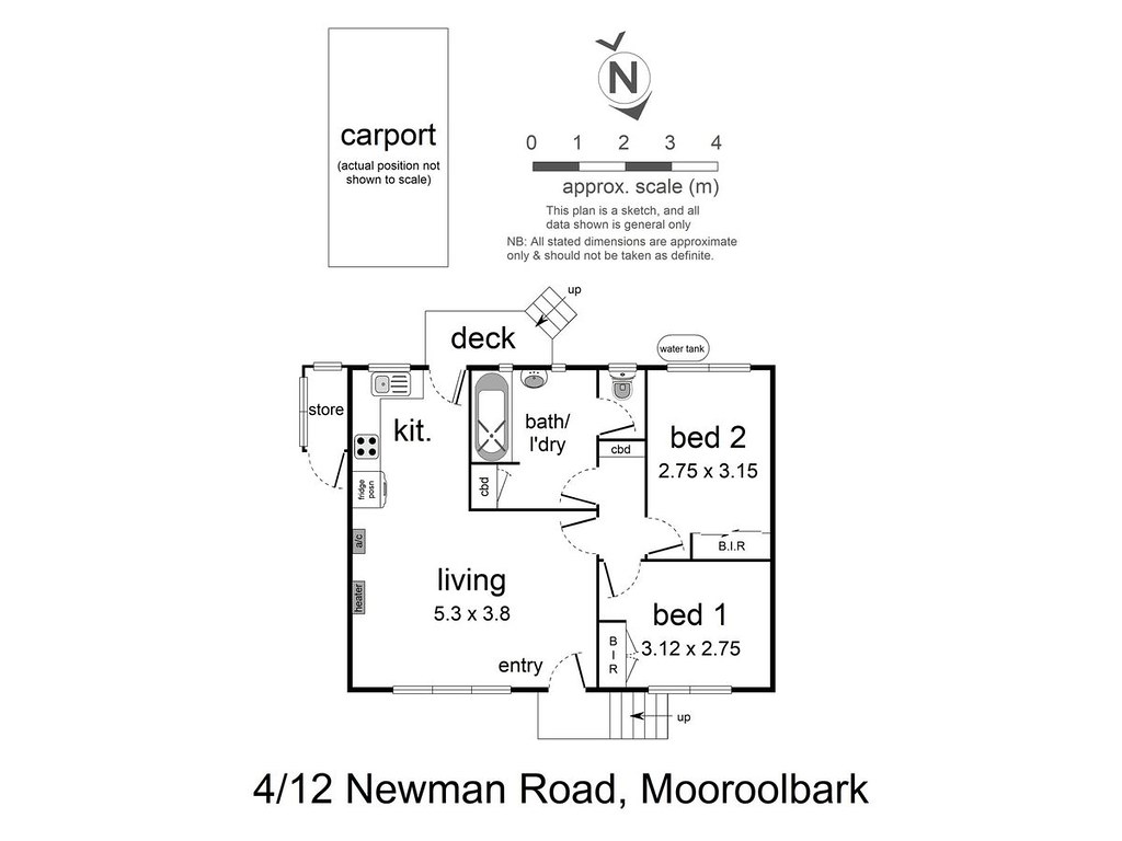 4/12 Newman Road, Mooroolbark VIC 3138 floorplan