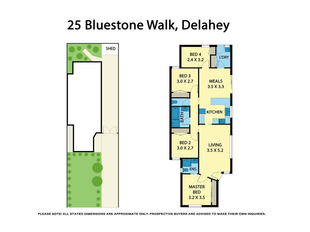 25 Bluestone Walk, Delahey VIC 3037 floorplan
