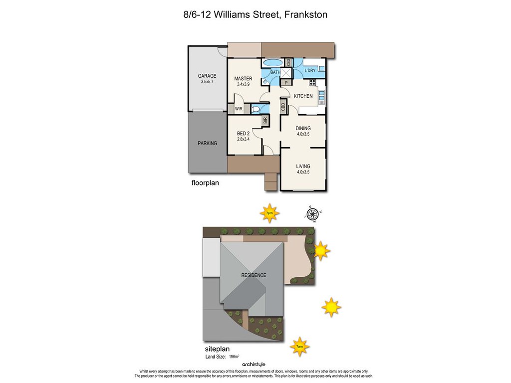 8/6-12 Williams Street, Frankston VIC 3199 floorplan
