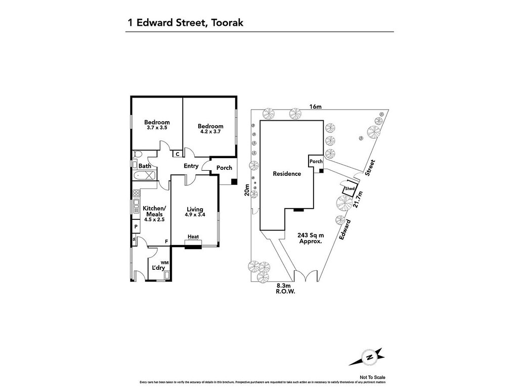 1 Edward Street, Toorak VIC 3142 floorplan