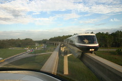 Monorail passing from front of another Monorail • <a style="font-size:0.8em;" href="http://www.flickr.com/photos/28558260@N04/48772440287/" target="_blank">View on Flickr</a>
