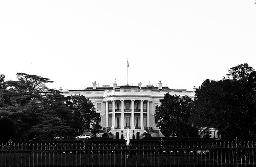 The White House B&W