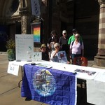 Climate tabling outside Old South by OSC Admin
