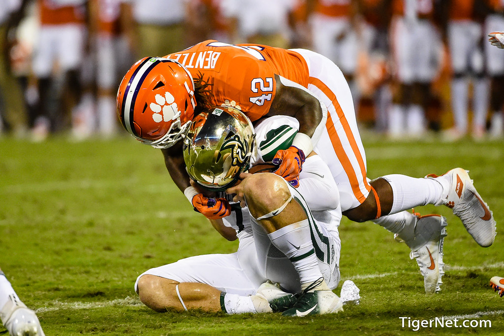 Clemson Football Photo of LaVonta Bentley and charlotte
