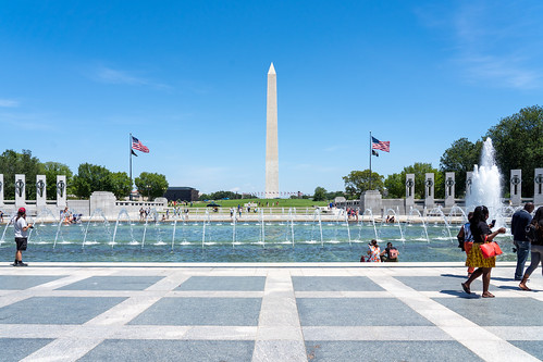 Washington Monument from World War II Memorial
