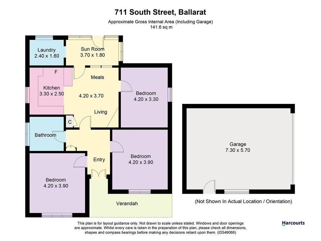 711 South Street, Ballarat Central VIC 3350 floorplan