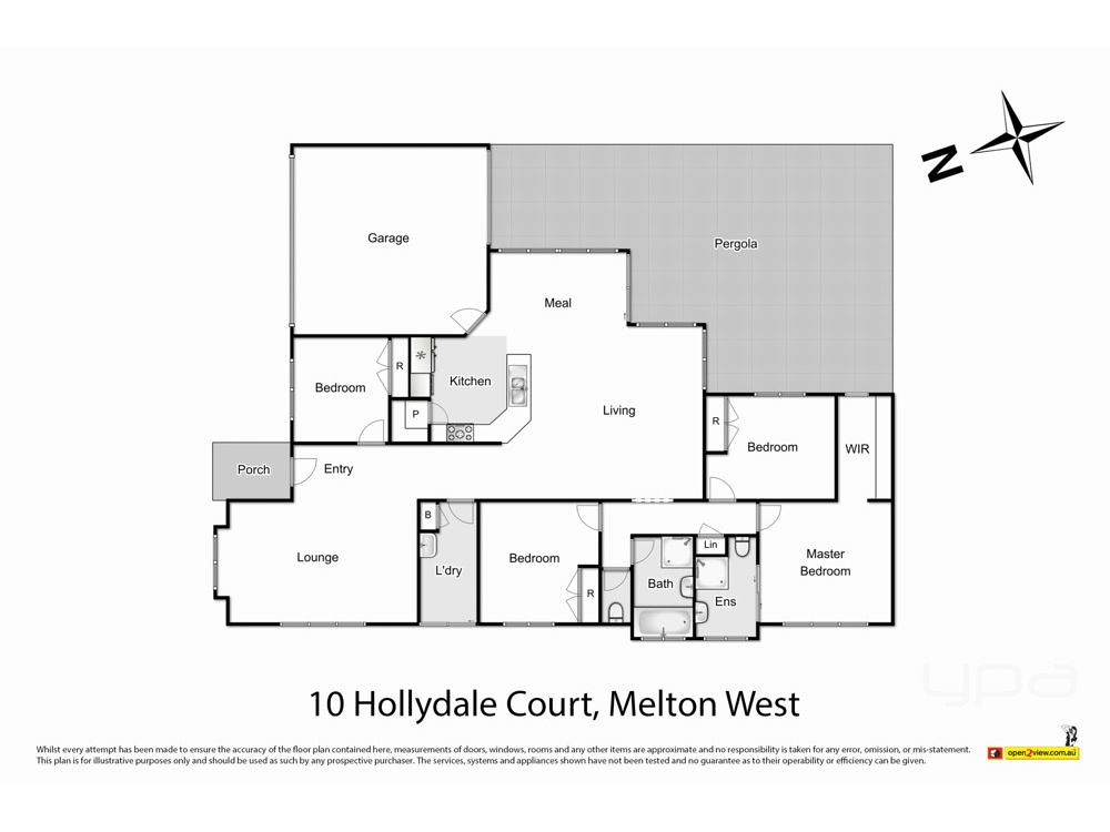 10 Hollydale Court, Melton West VIC 3337 floorplan
