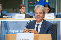 Hearing with Paolo Gentiloni 🇮🇹 , candidate commissioner for economy 🇪🇺