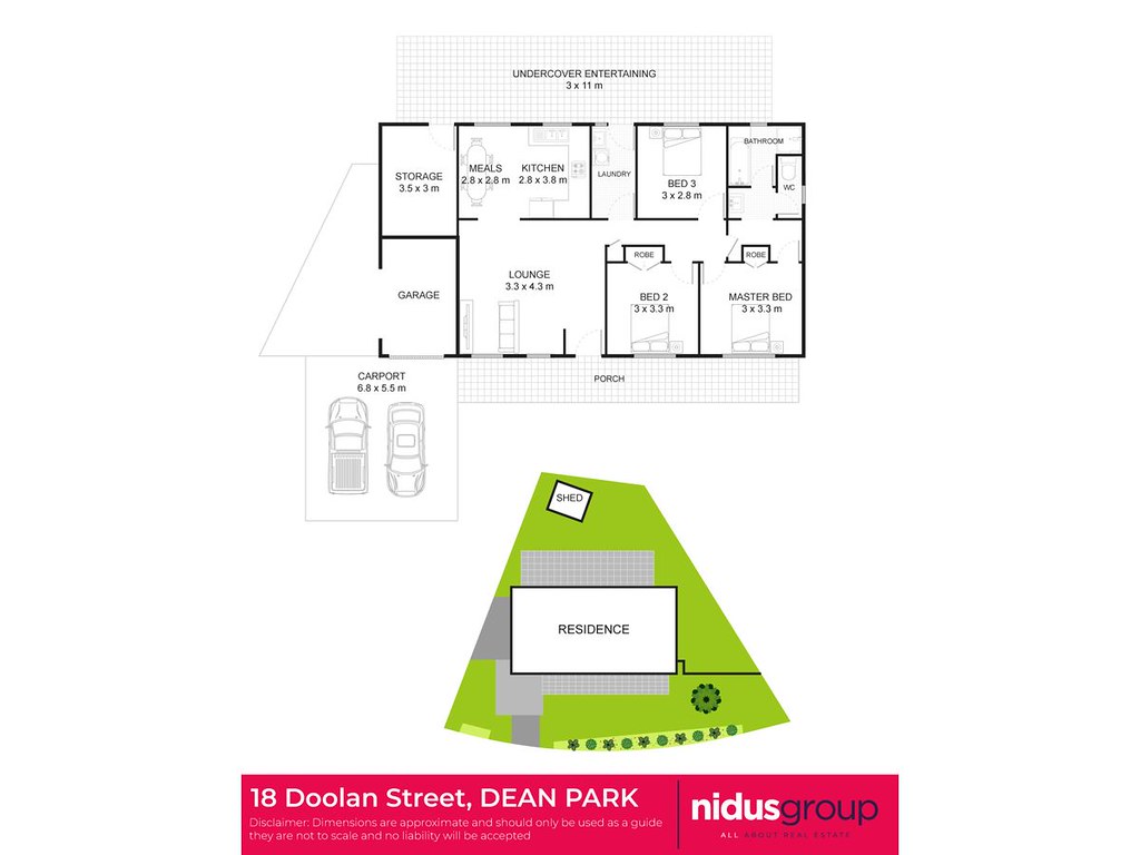 18 Doolan Street, Dean Park NSW 2761 floorplan
