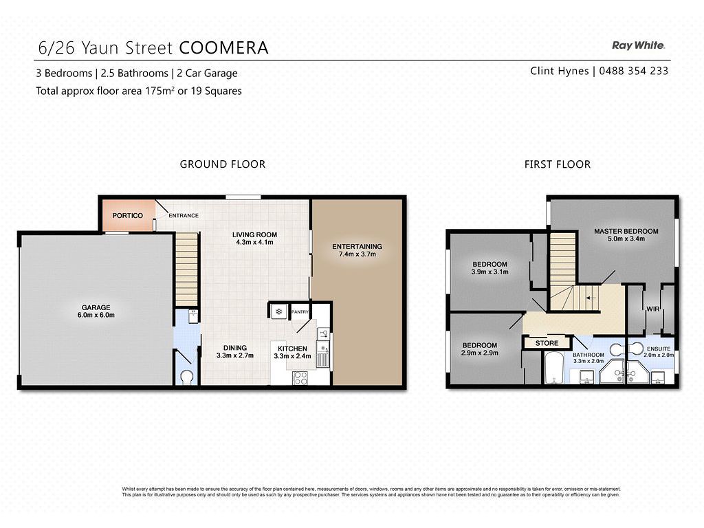 6/26 Yaun Street, Coomera QLD 4209 floorplan